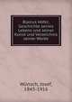 Blasius Hofel; Geschichte seines Lebens und seiner Kunst und Verzeichnis seiner Werke, W?nsch, Josef, 1843-1916 