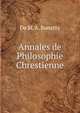 Annales de Philosophie Chrestienne, De M. A. Bonetty 