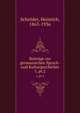 Beitrge zur germanischen Sprach- und Kulturgeschichte. 1, pt.2, Schr?der, Heinrich, 1863-1936 