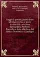 Saggi di poesie, parte dette all'improvviso, e parte scritte dal cavaliere Bernardino Perfetti. Raccolte e date alla luce dal dottor Domenico Cianfogni, Perfetti, Bernardino, 1681-1747,Cianfogni, Domenico 