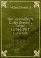 The Greenville, N.C. city directory serial. 1 (1916/1917), Ernest H. Miller 