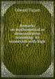 Remarks on mathematical or demonstrative reasoning: its connexion with logic &c, Edward Tagart 