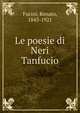 Le poesie di Neri Tanfucio, Fucini, Renato, 1843-1921 