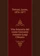 Vita leteraria del conte Giovanni Antonio Luigi Cibrario, Tettoni, Leone, 1876-1877 