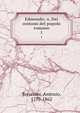 Edmondo; o, Dei costumi del popolo romano. 1, Bresciani, Antonio, 1797-1862 