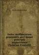 Index molluscorum praesentis aevi musei principis augustissimi Christian Frederici, Henrik Henriksen Beck 