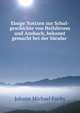Einige Notizen zur Schul-geschichte von Heilsbronn und Ansbach, bekannt gemacht bei der Sacular ., Johann Michael Fuchs 