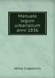Manuale legum urbarialium anni 1836, Janos Csaplovics 