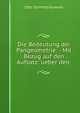 Die Bedeutung der Pangeometrie: - Mit Bezug auf den Aufsatz:"ueber den ., Otto Schmitz-Dumont 