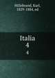 Italia. 4, Hillebrand, Karl, 1829-1884, ed 