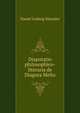 Disputatio philosophico-literaria de Diagora Melio, Daniel Ludwig Mounier 