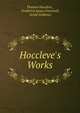 Hoccleve's Works, Thomas Hoccleve , Frederick James Furnivall, Israel Gollancz 