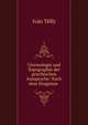 Chronologie und Topographie der griechischen Aussprache: Nach dem Zeugnisse ., Ivan Telfy 