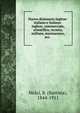 Nuovo dizionario inglese-italiano e italiano-inglese, commerciale, scientifico, tecnico, militare, marinaresco, ecc., Melzi, B. (Battista), 1844-1911 