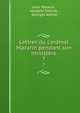 Lettres du cardinal Mazarin pendant son ministre. 7, Jules Mazarin , Adolphe Ch?ruel , Georges Avenel 