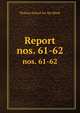 Report. nos. 61-62, Perkins School for the Blind 