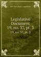 Legislative Document. 19, no. 37, pt. 3, New York (State ). Legislature 