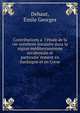Contributions a? l'e?tude de la vie vertebre?e insulaire dans la re?gion me?diterrane?enne occidentale et particulie?rement en Sardaigne et en Corse, Dehaut, E?mile Georges 