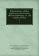 Proceedings of the Judiciary Committee of the Assembly: In the Matter of the .. 2, Louis Waldman, Louis M. Martin, Sammuel Aaron De Witt, August Claessens, Samuel Orr , Charles Solomon 