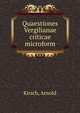 Quaestiones Vergilianae criticae microform, Kirsch, Arnold 