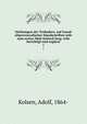 Dichtungen der Trobadors; auf Grund altprovenzalischer Handschriften teils zum ersten Male kritisch hrsg. teils berichtigt und ergnzt. 1, Kolsen, Adolf, 1864- 