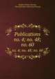Publications. no. 4; no. 48; no. 60, English Dialect Society, Worcestershire Historical Society 