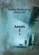 Annals. 2, Dudley Observatory, Albany, N.Y 
