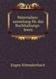 Materialien-sammlung fur das Buchhaltungs-lesen, Eugen Schmalenbach 