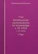 Smithsonian contributions to knowledge. v. 35 1916, Smithsonian Institution 