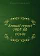 Annual report. 1905-08, Entomological Society of Ontario,Ontario. Dept. of Agriculture 