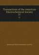 Transactions of the American Electrochemical Society. 37, American Electrochemical Society 