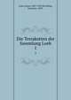 Die Terrakotten der Sammlung Loeb. 1, Loeb, James, 1867-1933,Sieveking, Johannes, 1869- 