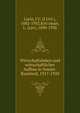 Wirtschaftsleben und wirtschaftlicher Aufbau in Sowjet-Russland, 1917-1920, Larin, I?U. (I?Urii?), 1882-1932,Krit?sman, L. (Lev), 1890-1938 