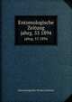 Entomologische Zeitung. jahrg. 55 1894, Entomologischer Verein zu Stettin 