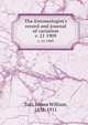 The Entomologist`s record and journal of variation. v. 21 1909, Tutt, James William, 1858-1911 
