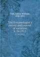 The Entomologist`s record and journal of variation. v. 24 1912, Tutt, James William, 1858-1911 