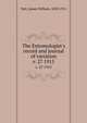 The Entomologist`s record and journal of variation. v. 27 1915, Tutt, James William, 1858-1911 