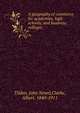 A geography of commerce for academies, high schools, and business colleges;, Tilden, John Newel,Clarke, Albert, 1840-1911 