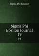 Sigma Phi Epsilon Journal. 19, Sigma Phi Epsilon 