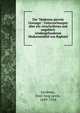 Die "Madonna piccola Gonzaga"; Untersuchungen ?ber ein verschollenes und angeblich wiedergefundenes Madonnenbild von Raphael, Jacobsen, Emil Itzig Levin, 1849-1914 