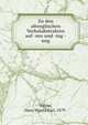 Zu den altenglischen Verbalabstrakten auf -nes und -ing -ung, Weyhe, Hans Moritz Karl, 1879- 