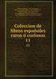 Coleccion de libros espaoles raros curiosos. 11, Almansa y Mendoza, Andres de,Castillo, Diego del',Castro, Guill?n de, 1569-1631,Delicado, Francisco,Hurtado de Mendoza, Diego, 1503-1575,Casas, Bartolom? de las, 1474-1566,Mu??n, S,Milan, Luis,Molina, Tirso de, 1571?-1648,Montesinos, Fernando, 17th c 