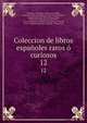 Coleccion de libros espaoles raros curiosos. 12, Almansa y Mendoza, Andres de,Castillo, Diego del',Castro, Guill?n de, 1569-1631,Delicado, Francisco,Hurtado de Mendoza, Diego, 1503-1575,Casas, Bartolom? de las, 1474-1566,Mu??n, S,Milan, Luis,Molina, Tirso de, 1571?-1648,Montesinos, Fernando, 17th c 