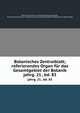 Botanisches Zentralblatt; referierendes Organ fr das Gesamtgebiet der Botanik. jahrg. 21 , bd. 83, Botanischer Verein, Munich,Botaniska s?llskapet, Stockholm,Association internationale des botanistes,Deutsche Botanische Gesellschaft 