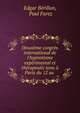 Deuxi?me congr?s international de l'hypnotisme exp?rimental et th?rapeutic tenu ? Paris du 12 au ., Edgar B?rillon, Paul Farez 