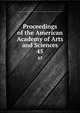 Proceedings of the American Academy of Arts and Sciences. 45, American Academy of Arts and Sciences,American Academy of Arts and Sciences. Records of the Academy 