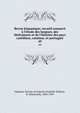 Revue hispanique; recueil consacr? ? l'?tude des langues, des litt?ratures et de l'histoire des pays castillans, catalans, et portugais, Hispanic Society of America,Foulch?-Delbosc, R. (Raymond), 1864-1929 