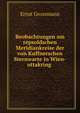 Beobachtungen am repsoldschen Meridiankreise der von Kuffnerschen Sternwarte in Wien-ottakring ., Ernst Grossmann 