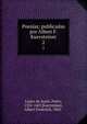 Poesas; publicadas por Albert F. Kuersteiner. 2, L?pez de Ayala, Pedro, 1332-1407,Kuersteiner, Albert Frederick, 1865- 