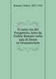 Il canto xix del Purgatorio, letto da Fedele Romani nella sala di Dante in Orsanmichele, Romani, Fedele, 1855-1910 